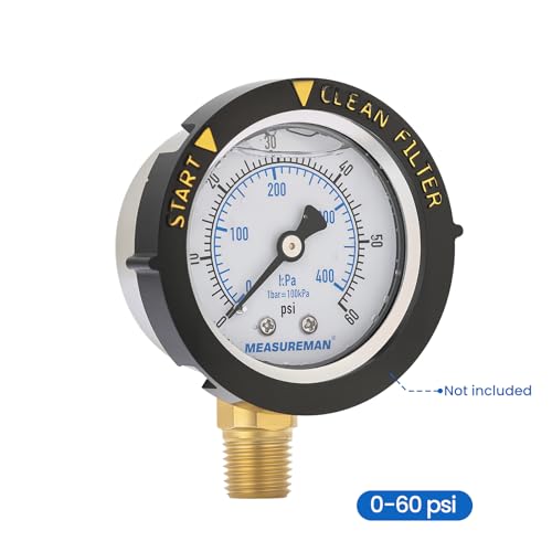 Pool Filter Pressure Gauge Replacement