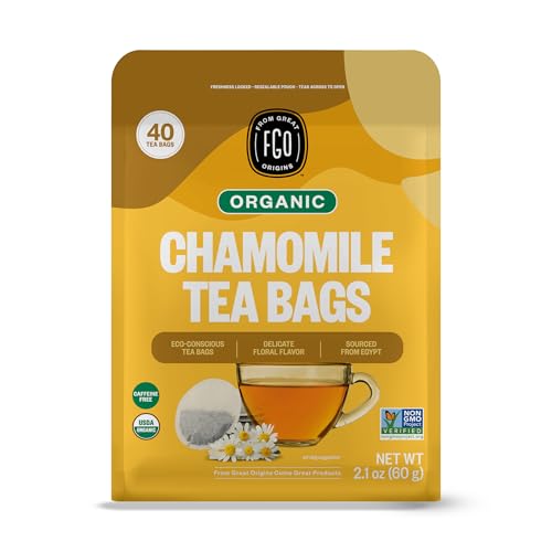 Organic Chamomile Tea (40 Count)