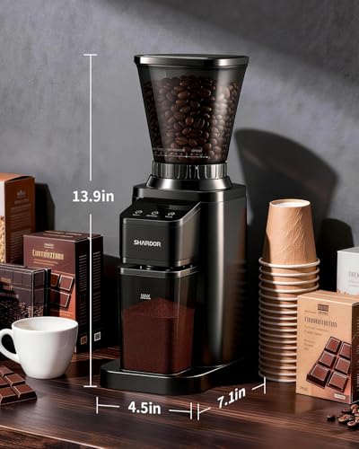 Conical Burr Coffee Bean Grinder