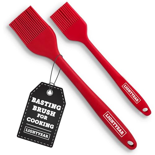 Silicone Basting Brush for Cooking (2 Count)