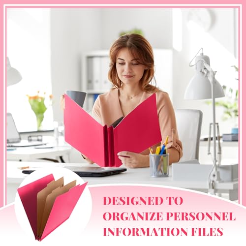 12 Pcs Classification Folders Letter Size Bulk (12 Count)