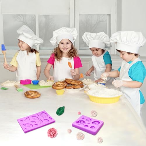 Rose Flower Fondant Molds