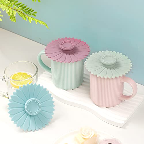 Sunflower Silicone Cup Covers (3 Count)