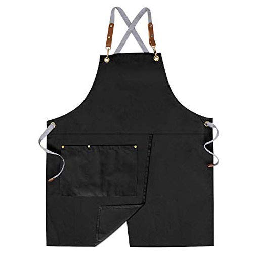 Crossback Apron with Pockets