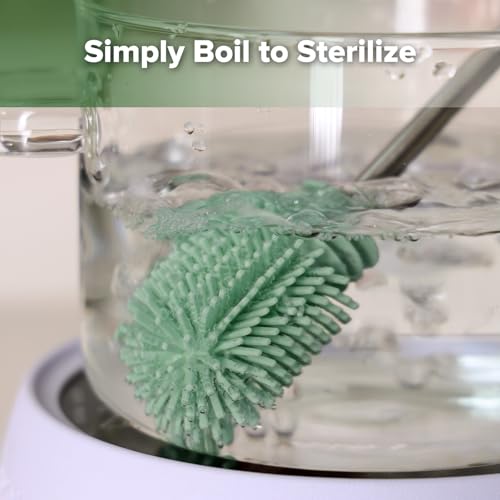 Silicone Cleaning Brush for Baby Bottles & Crevices