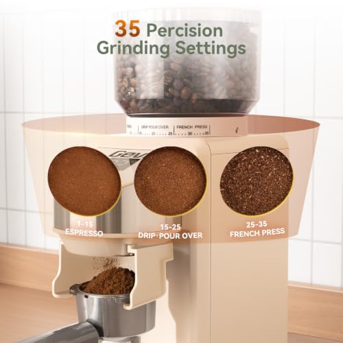 20 Bar Espresso Machine with Conical Burr Anti