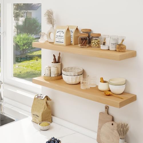 Floating Shelves for Wall (2 Count)