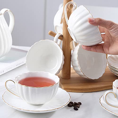 14 Piece Porcelain Ceramic Coffee Tea Gift Sets