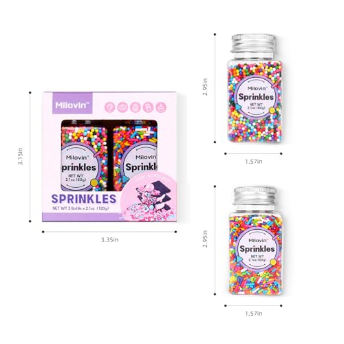 Rainbow Sprinkles (4.2 Ounce)