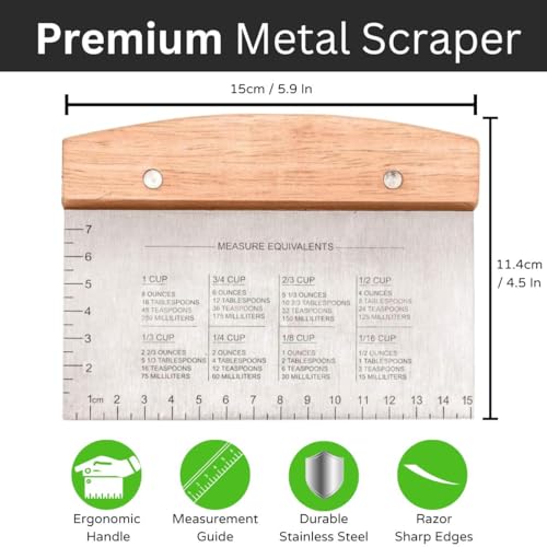 Dough Scraper & Bench Scraper Kitchen