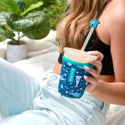 JavaSok Iced Coffee & Cold Soda Insulated Neoprene Cup Sleeve