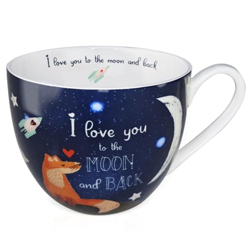 I Love You to the Moon and Back Mug
