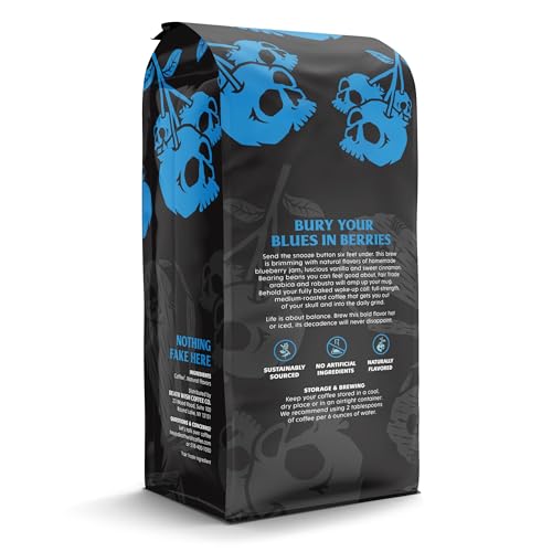 Blueberry Flavored Ground Coffee (14 Ounce)