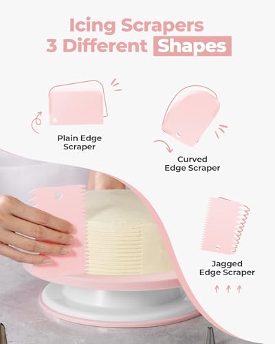 158 Cake Decorating Kit Baking Supplies Tools for Beginners & Pros (158 Count)