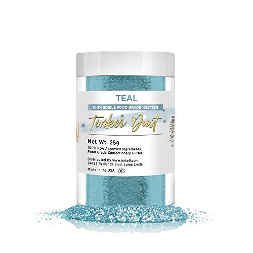 Teal Edible Glitter