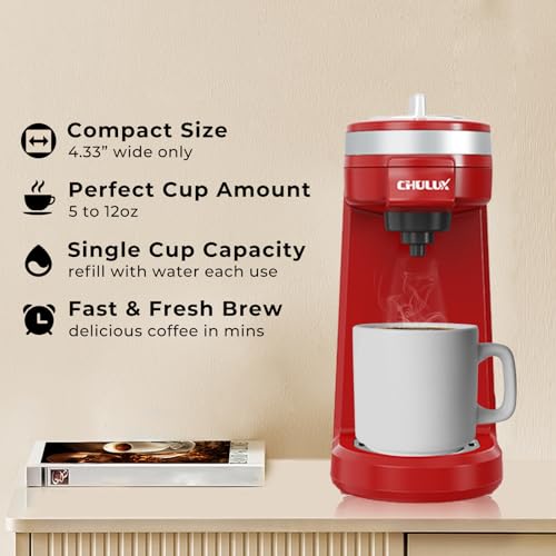 Mini Single Cup Coffee Maker for K Pod