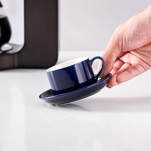 2.5oz Espresso Cups Set of 4 (4 Count)