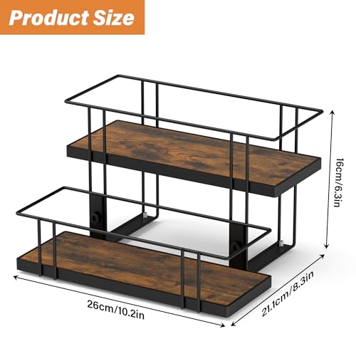 Coffee Syrup Rack Organizer