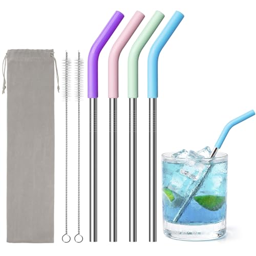 Short Metal Straw Reusable