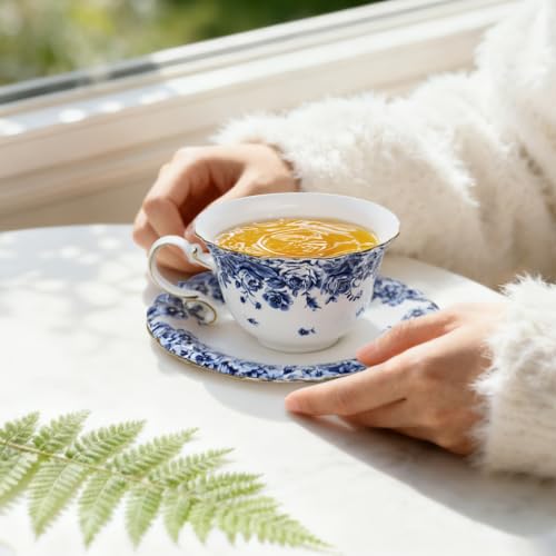 Bone China Tea Set for Adults