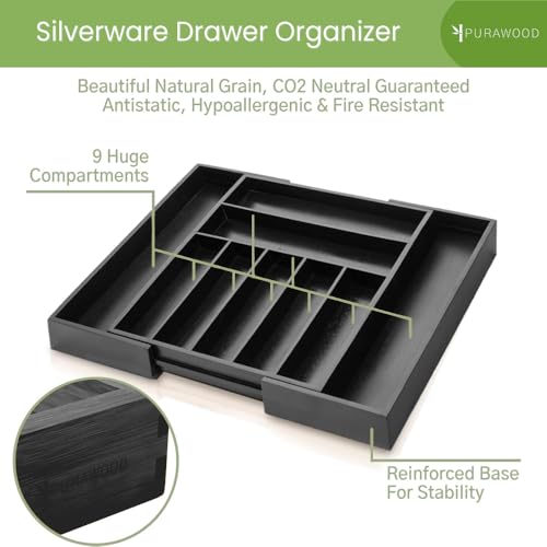 Bamboo Drawer Organizer