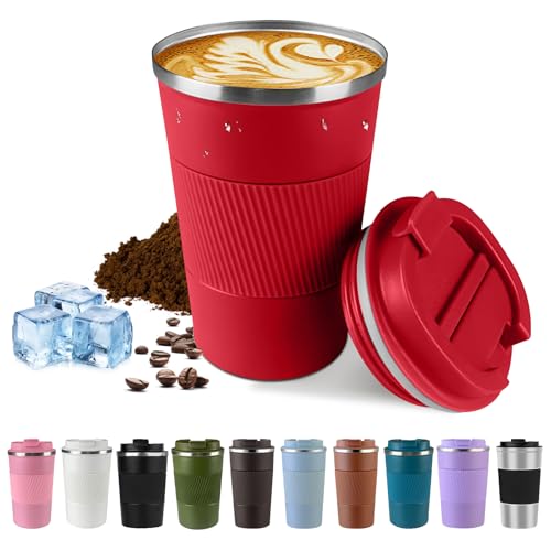 Vacuum Insulated Stainless Steel Travel Coffee Mug