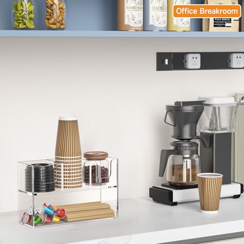 4 Compartment Cup Holder for Countertop
