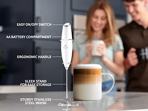 Zulay Premium Gift Milk Frother Set