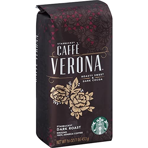Caffe Verona Dark Roast Ground Coffee (16 Ounce)