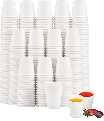 600 Pack 3 oz Paper Cups (600 Count)