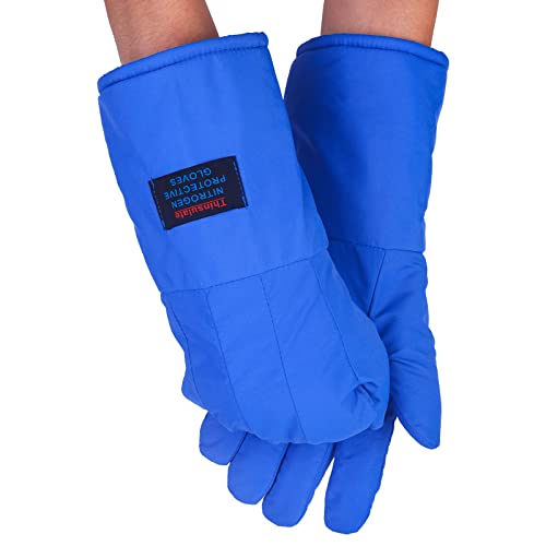 Cryogenic Gloves Low Temperature LN2 Liquid Nitrogen Protective Gloves Cold Storage Safety Frozen Gloves