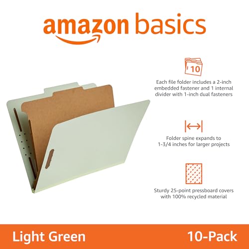 Classification File Folders (10 Count)