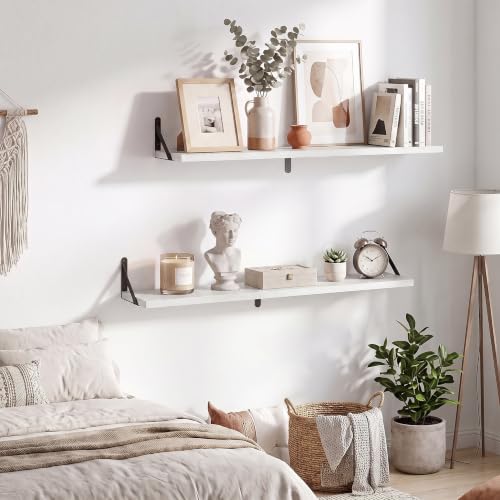 Wall Mounted Floating Shelves Set of 2 (2 Count)