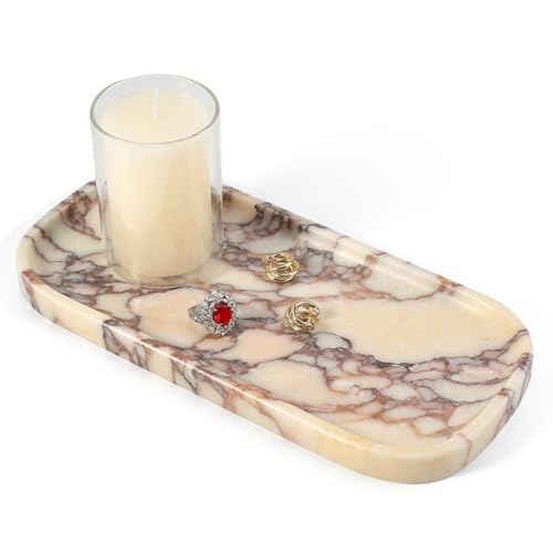 Luxury Calacatta Viola Marble Tray