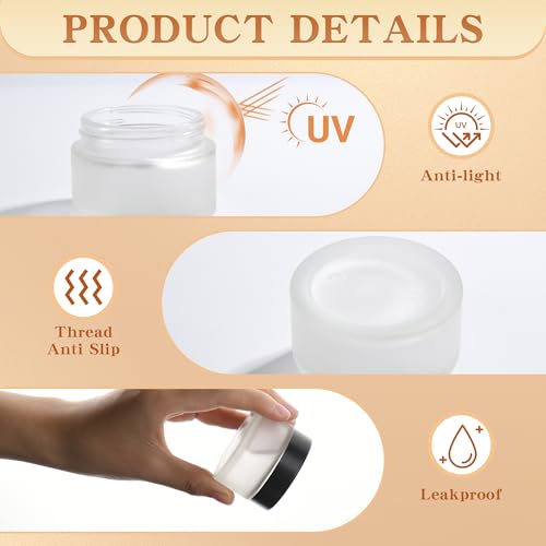 Glass Jars with Lids (24 Count)