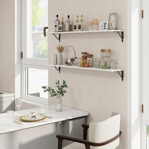 Floating Shelves for Wall Decor (2 Count)