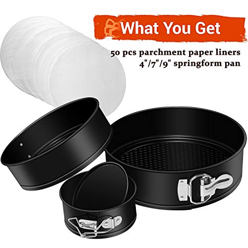 4 7 9 Inch Springform Pan Set