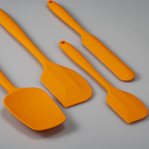 4 Piece Silicone Spatula Set (4 Count)