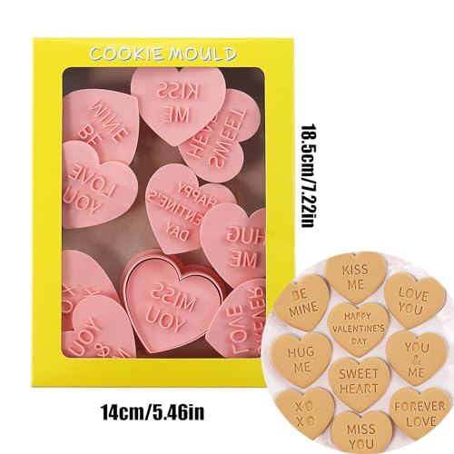 Heart Cookie Cutter Set (10 Count)
