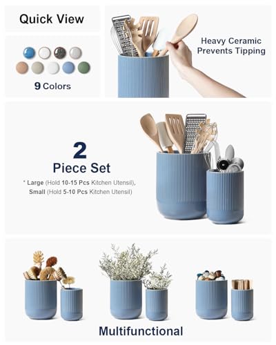 Utensil Holder for Kitchen Counter (2 Count)