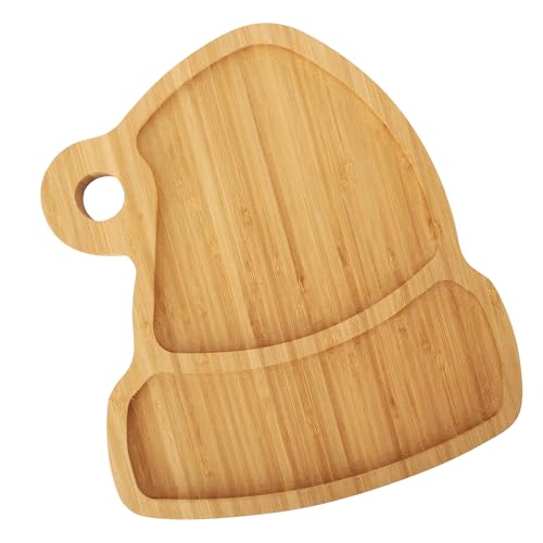 Christmas Hat Bamboo Serving Platter