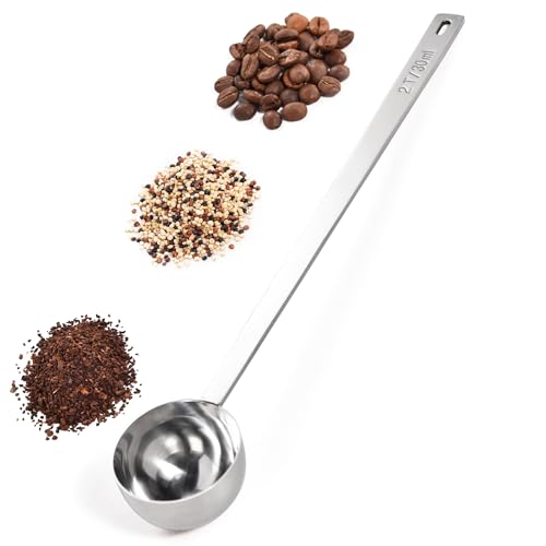 Metal 8.5in Long Handle Coffee Scoop for Ground Coffee