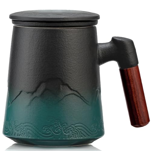 Tea Cup with Infuser and Lid (15.2 Count)
