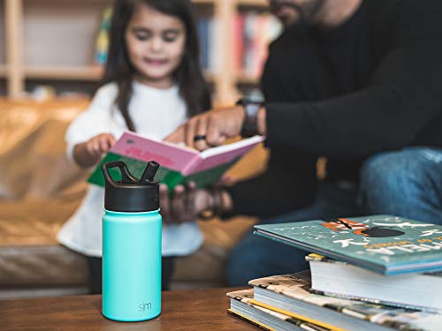 Insulated Water Bottle with Straw