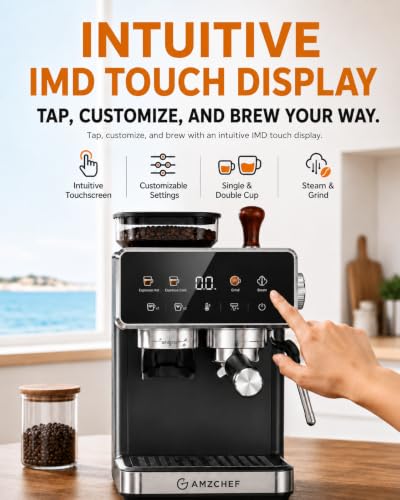 Espresso Machine with Grinder