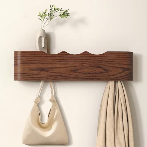 Wall Mounted Coat Rack with Shelf