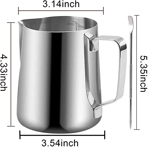 Milk Frothing Pitchers 20 oz