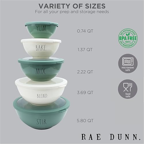 Mixing Bowls with Lids