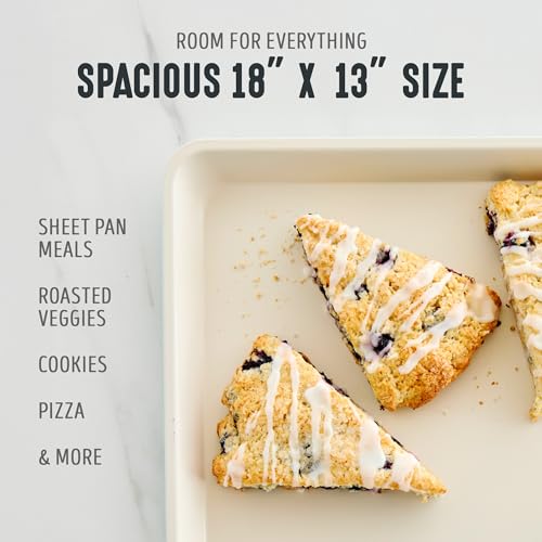 18” x 13” Ceramic Nonstick Half Cookie Sheet