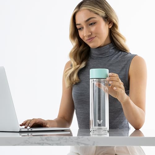 Glass Multi Tea Infuser Bottle 14oz